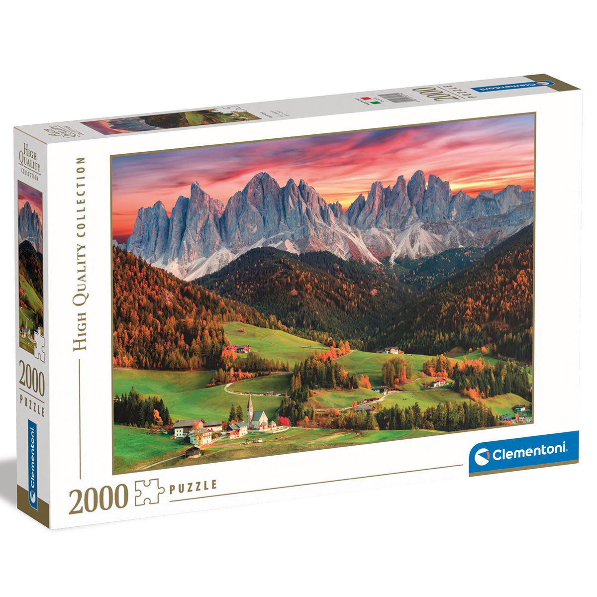 PUZZLE VAL DI FUNES – 2000 PIÈCES – CLEMENTONI 🔶