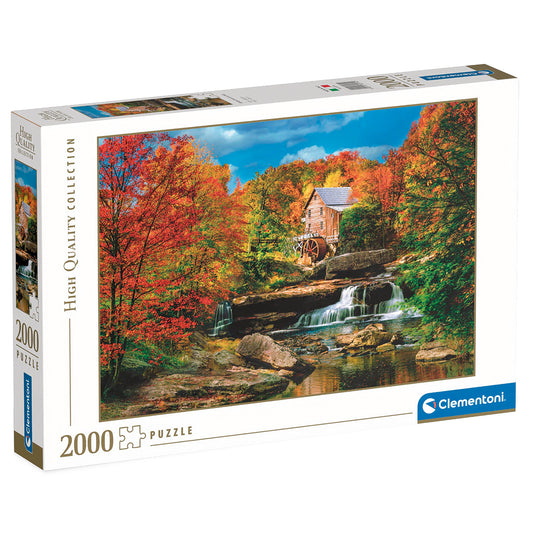 PUZZLE GLADE CREEK GIST MILL – 2000 PIÈCES – CLEMENTONI 🔶