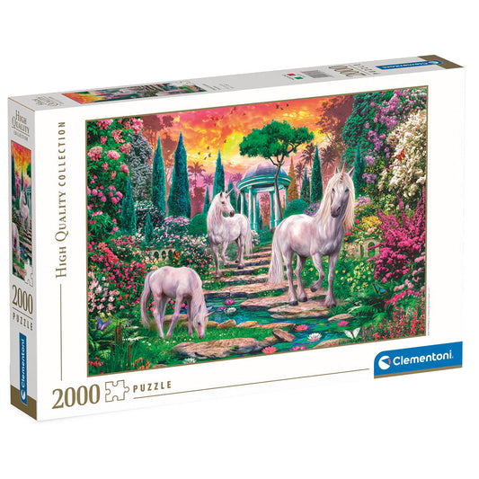 PUZZLE LICORNE – 2000 PIÈCES – CLEMENTONI 🔶