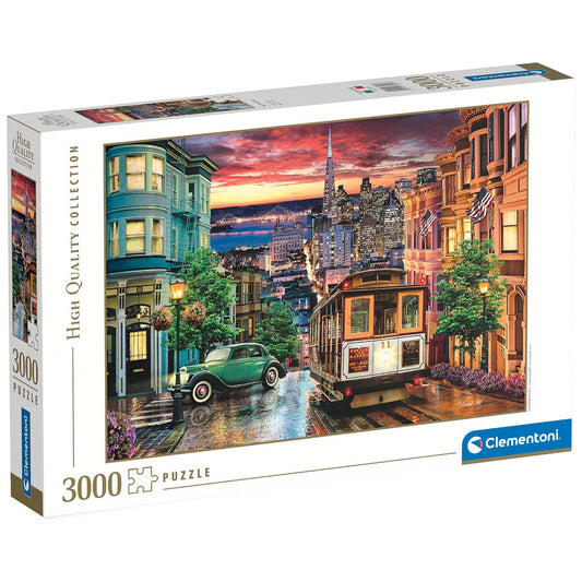 PUZZLE SAN FRANCISCO – 3000 PIÈCES – CLEMENTONI 🔶