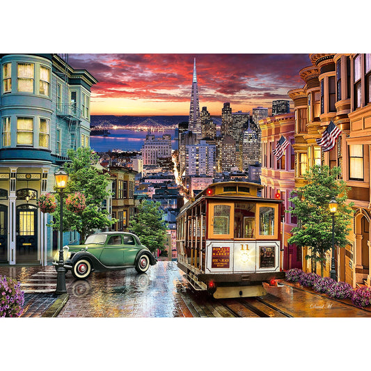 PUZZLE SAN FRANCISCO – 3000 PIÈCES – CLEMENTONI 🔶
