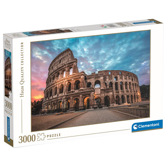PUZZLE COLISÉE AURORE – 3000 PIÈCES – CLEMENTONI 🔶
