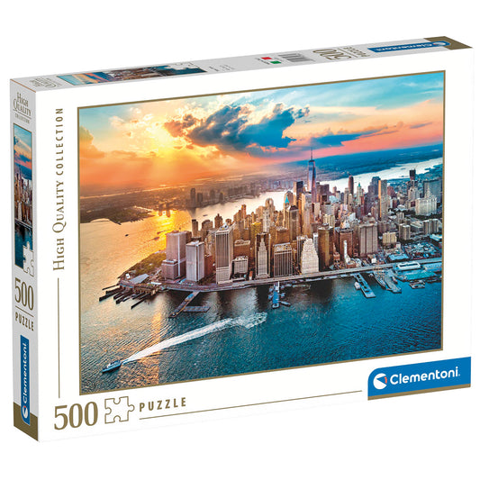 PUZZLE NEW YORK – 500 PIÈCES – CLEMENTONI 🔶
