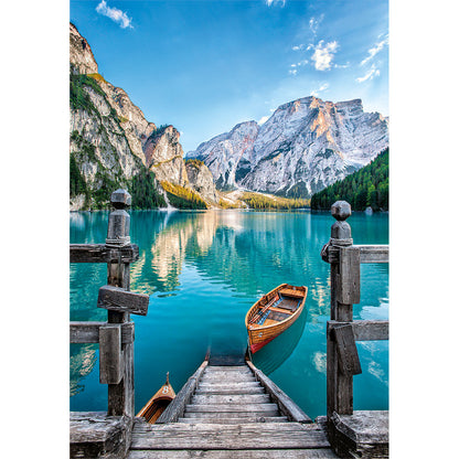 PUZZLE LAGO SELVAGGIO DE BRAGHER – 500 PIÈCES – CLEMENTONI 🔶