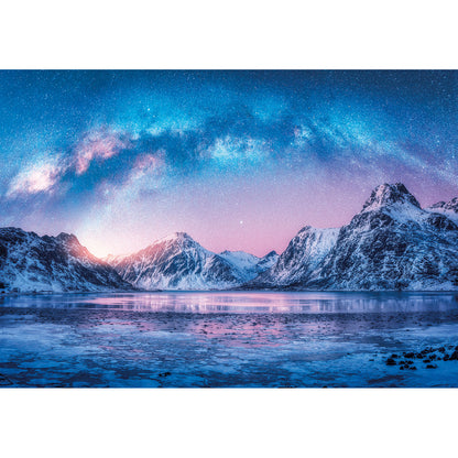 PUZZLE BLEU AZUR – 500 PIÈCES – CLEMENTONI 🔶