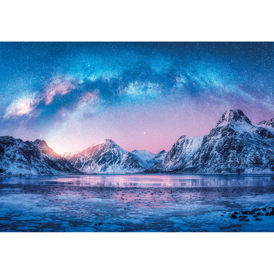 PUZZLE BLEU AZUR – 500 PIÈCES – CLEMENTONI 🔶