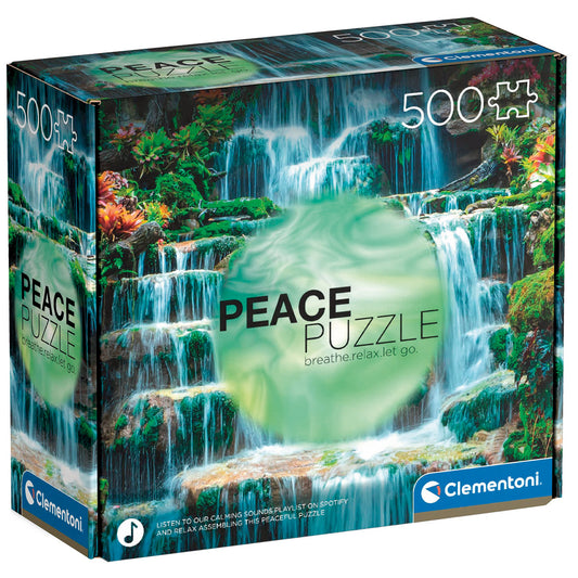 PUZZLE CASCADE – 500 PIÈCES – CLEMENTONI 🔶