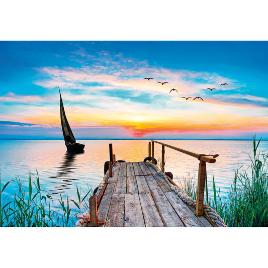 PUZZLE VENT PACIFIQUE – 500 PIÈCES – CLEMENTONI 🔶