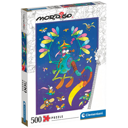 PUZZLE MORDILLO – LE VOYAGE – 500 PIÈCES – CLEMENTONI 🔶
