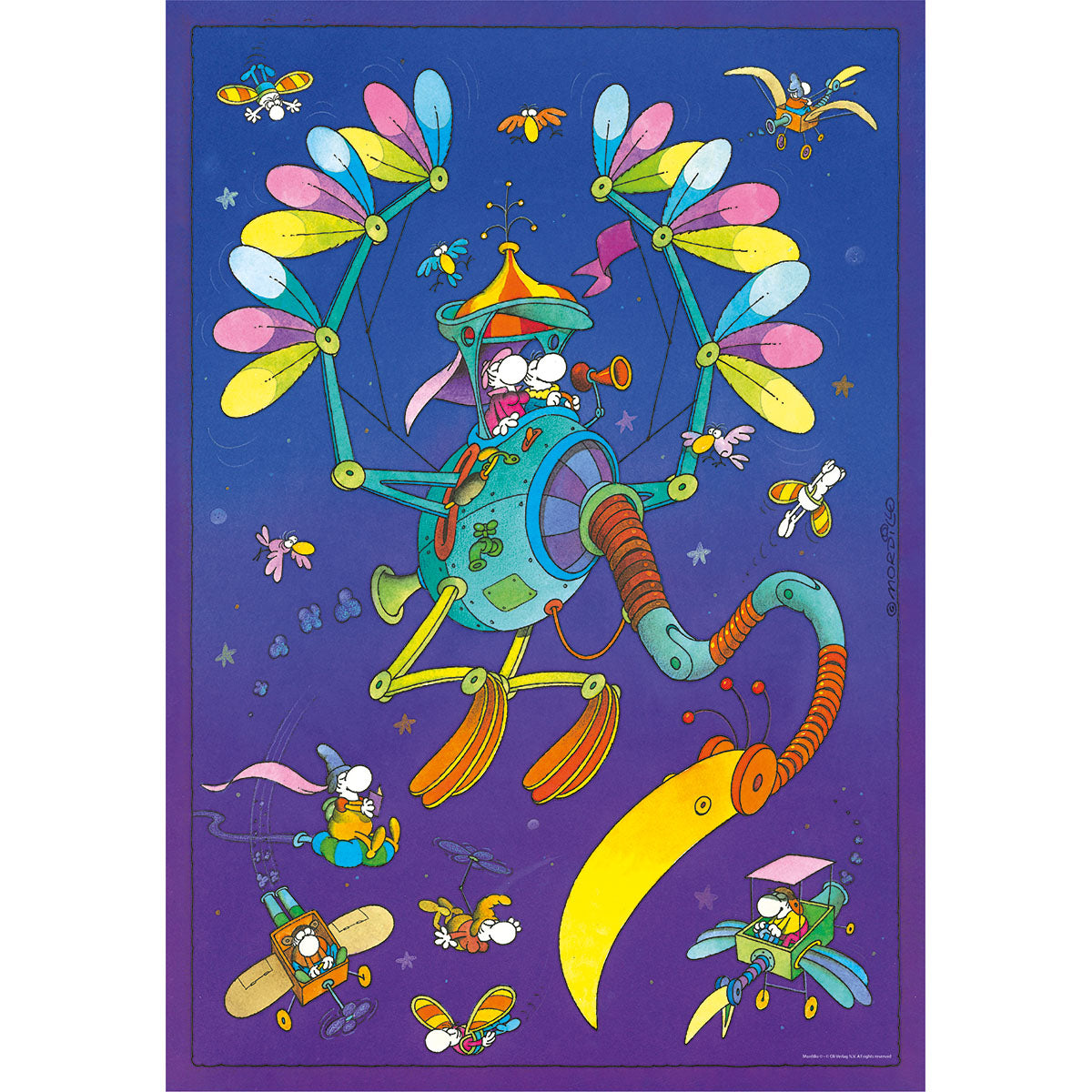 PUZZLE MORDILLO – LE VOYAGE – 500 PIÈCES – CLEMENTONI 🔶