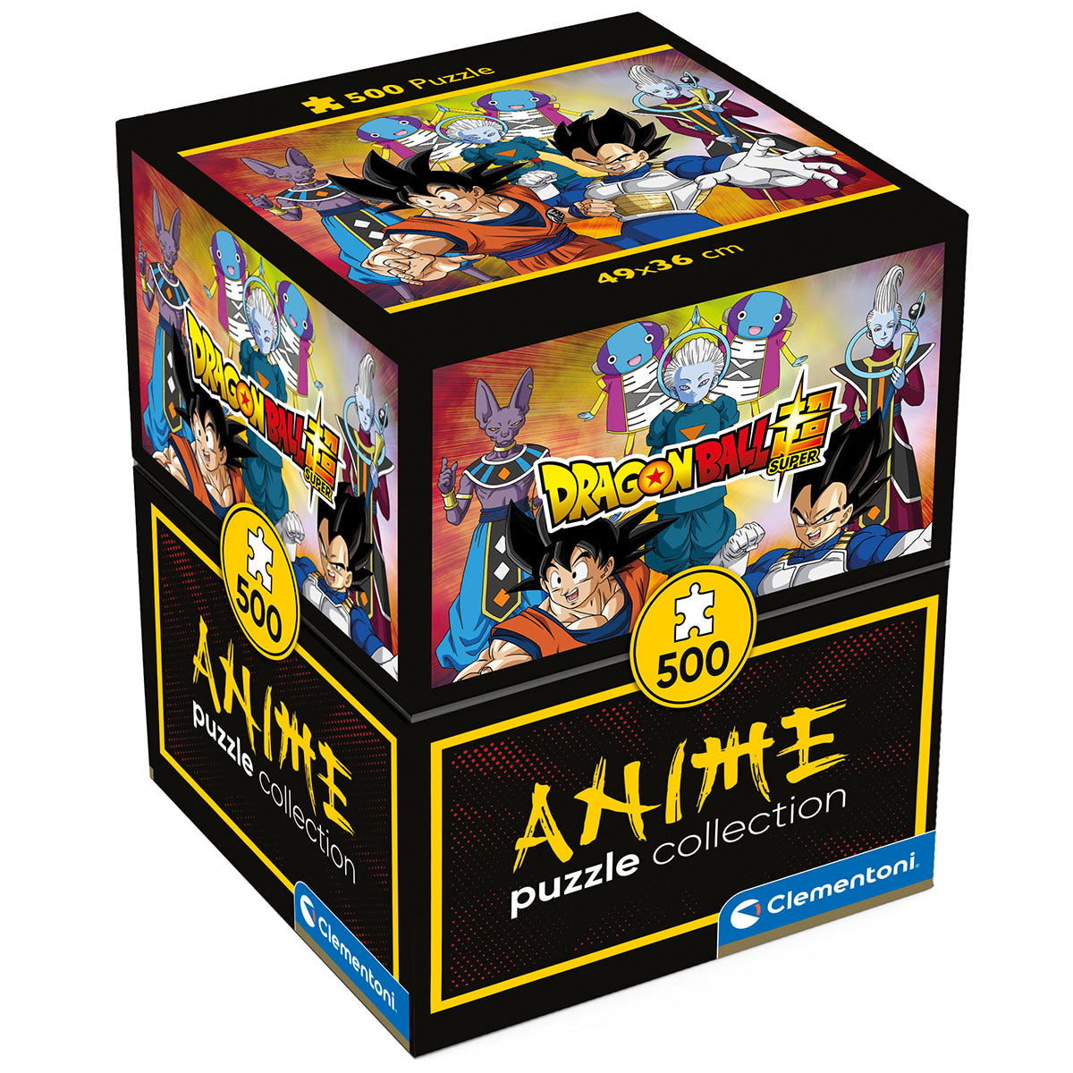 PUZZLE ANIME CUBE DRAGON BALL Z – 500 PIÈCES – CLEMENTONI 🔶