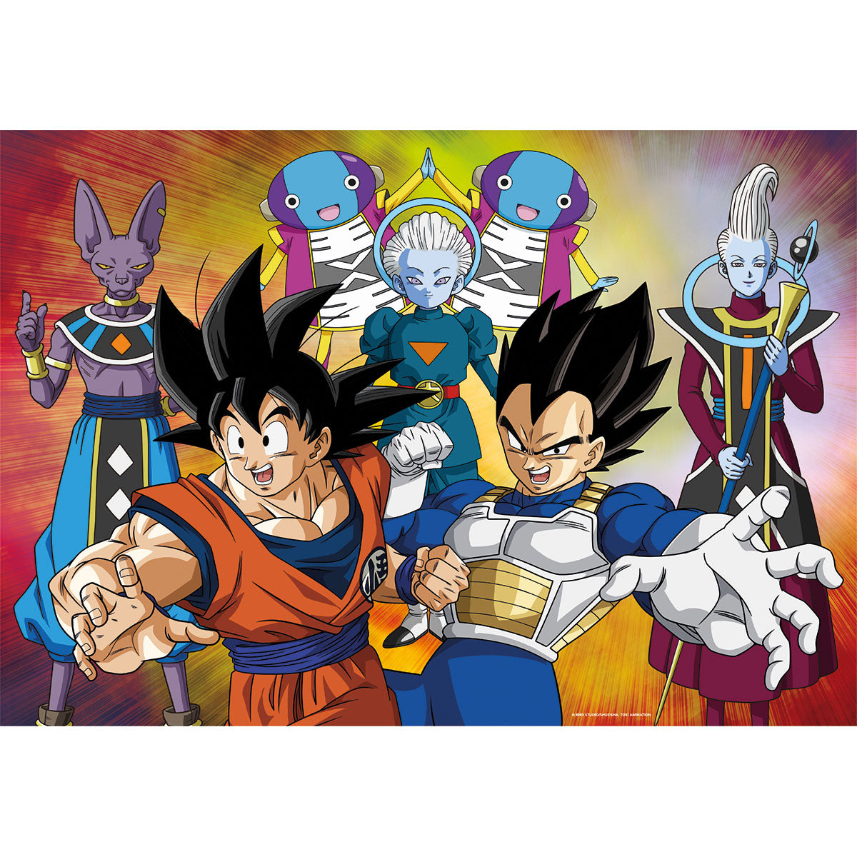 PUZZLE ANIME CUBE DRAGON BALL Z – 500 PIÈCES – CLEMENTONI 🔶