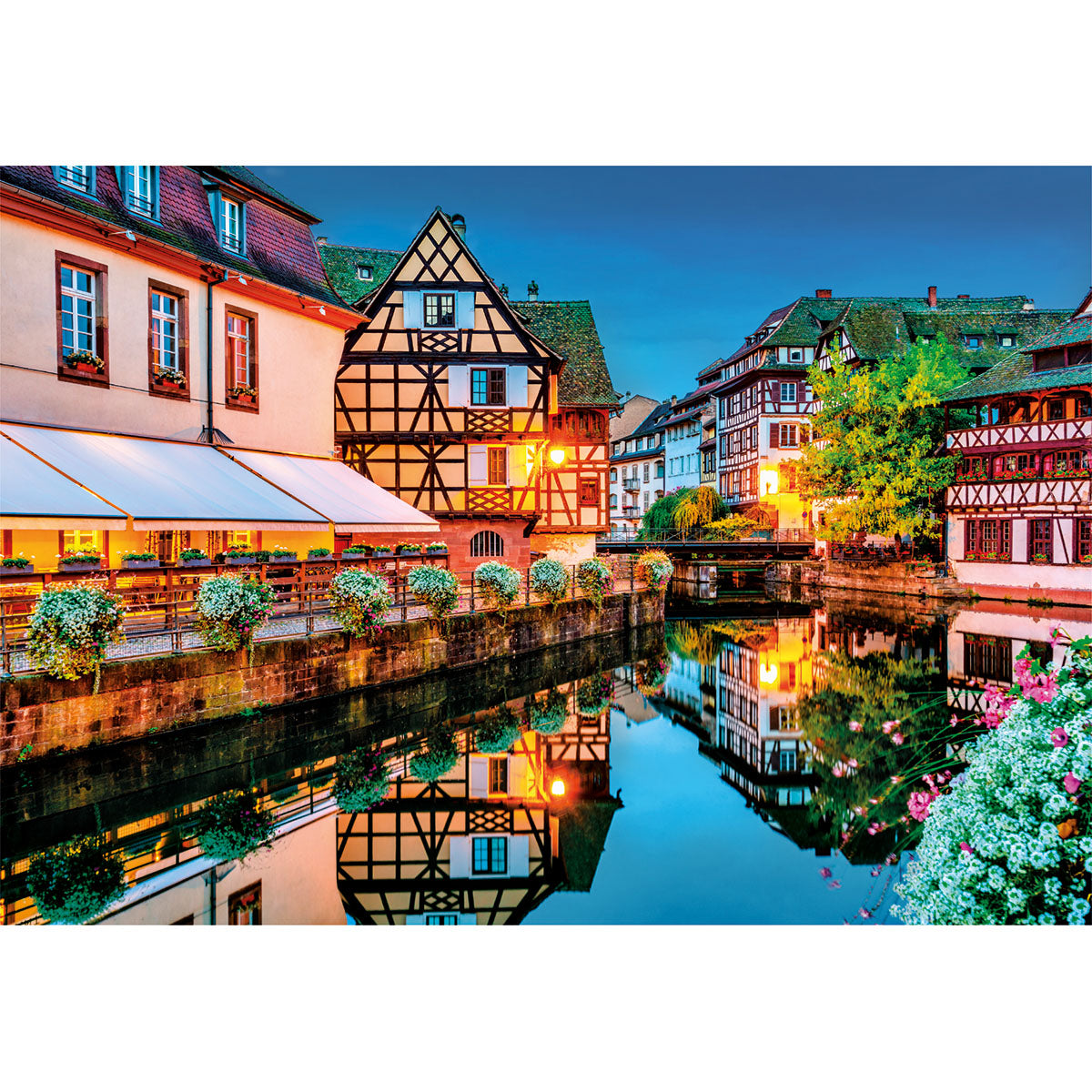 PUZZLE STRASSBURG ALTSTADT – 500 TEILE – CLEMENTONI 🔶