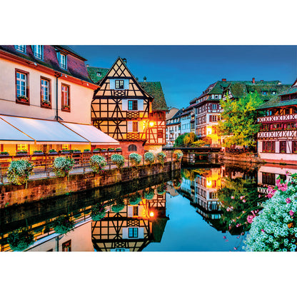 PUZZLE STRASSBURG ALTSTADT – 500 TEILE – CLEMENTONI 🔶