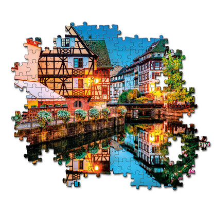 PUZZLE STRASSBURG ALTSTADT – 500 TEILE – CLEMENTONI 🔶