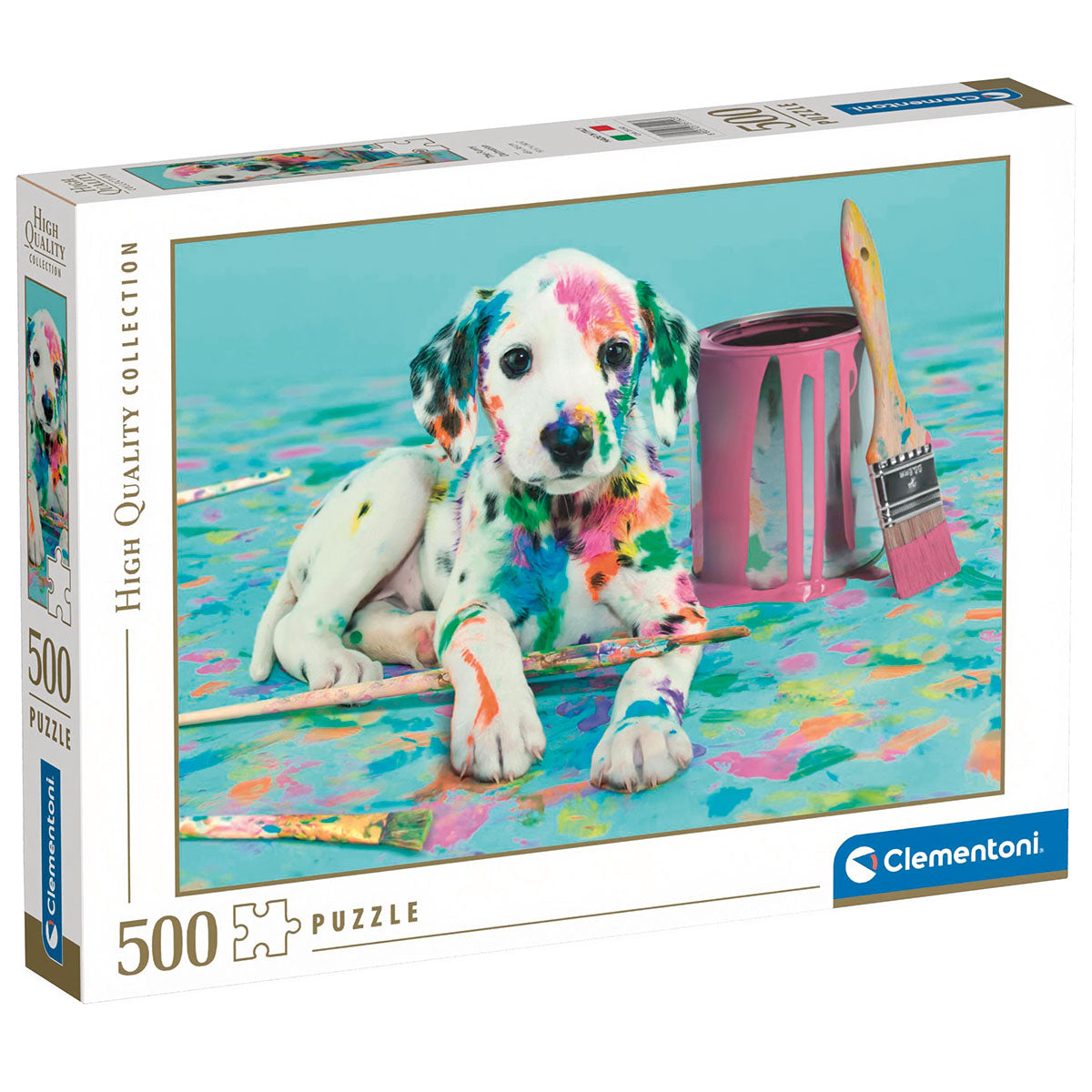 PUZZLE LE BOUFFON DALMATIEN – 500 PIÈCES – CLEMENTONI 🔶