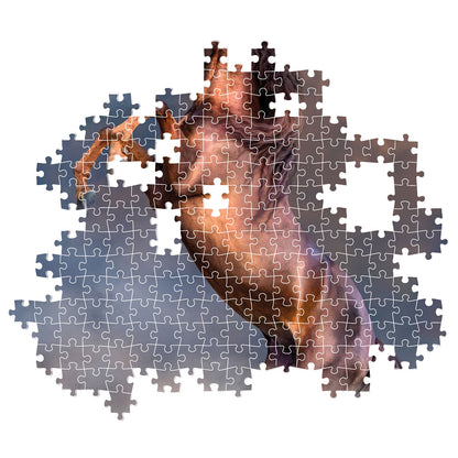 PUZZLE ÉTALON ROUGE SAUVAGE – 500 PIÈCES – CLEMENTONI 🔶