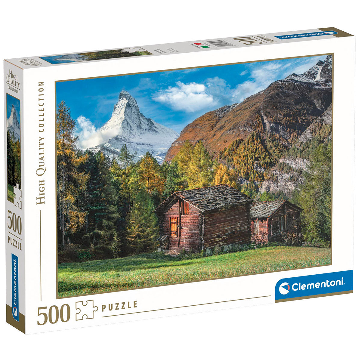 FASZINIERENDES PUZZLE MATTERHORN – 500 TEILE – CLEMENTONI 🔶