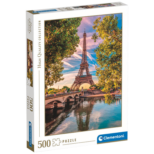 PUZZLE LE LONG DE LA SEINE – 500 PIÈCES – CLEMENTONI 🔶