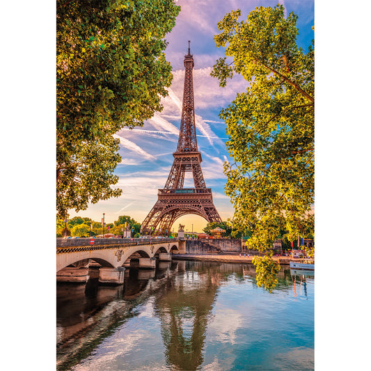 PUZZLE LE LONG DE LA SEINE – 500 PIÈCES – CLEMENTONI 🔶