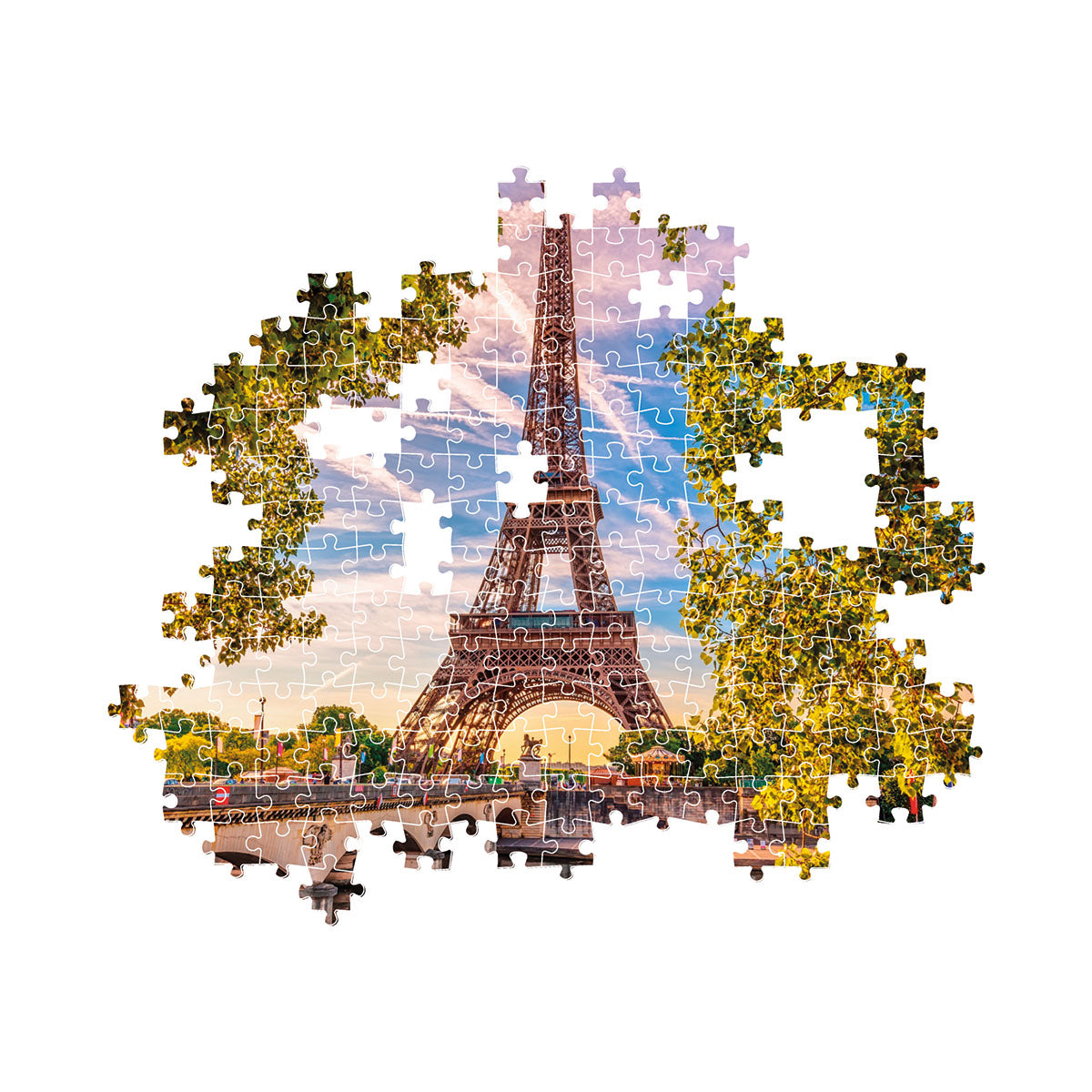 PUZZLE ENTlang der SEINE – 500 TEILE – CLEMENTONI 🔶