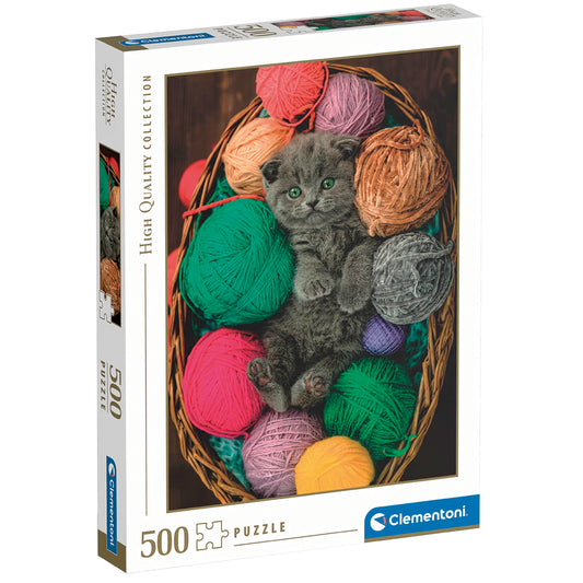 PUZZLE CHAT 500 PIÈCES – CLEMENTONI