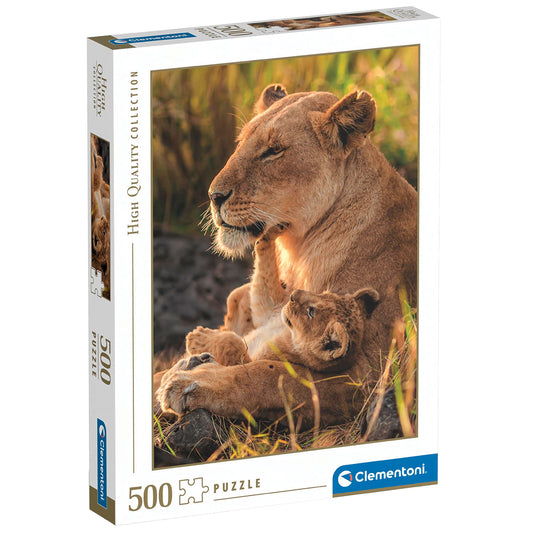 PUZZLE LION 500 PIÈCES – CLEMENTONI