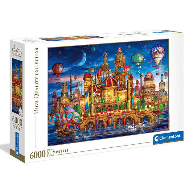PUZZLE MITTE – 6000 TEILE – CLEMENTONI 🔶