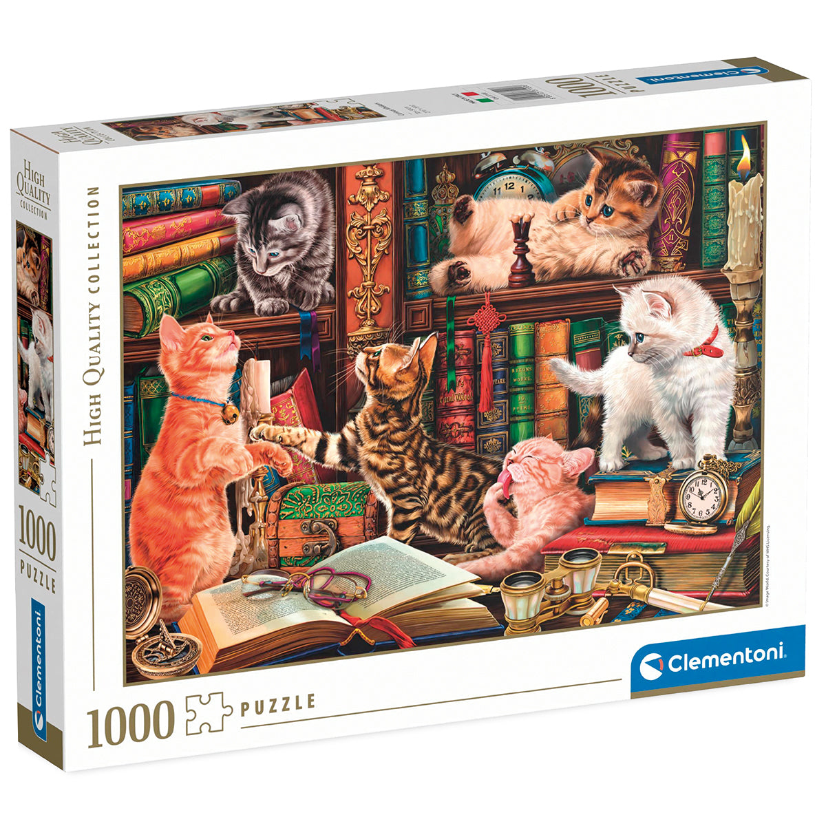 PUZZLE CHAT 1000 PIÈCES – CLEMENTONI