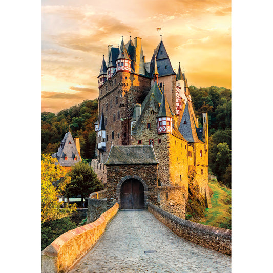 PUZZLE CHÂTEAU D'ELTZ 1000 PIÈCES – CLEMENTONI