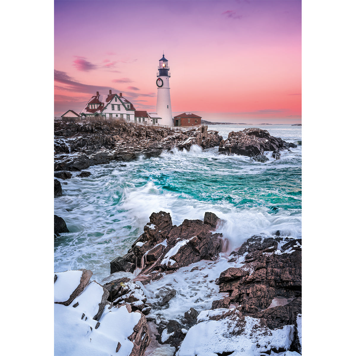 PUZZLE PORTLAND 1000 PIÈCES – CLEMENTONI