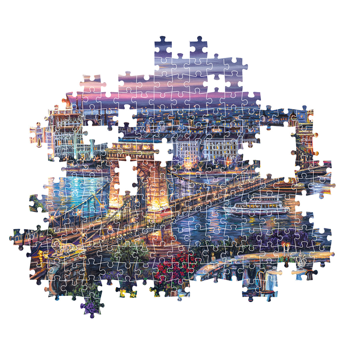 PUZZLE DANUBE 1000 PIÈCES – CLEMENTONI