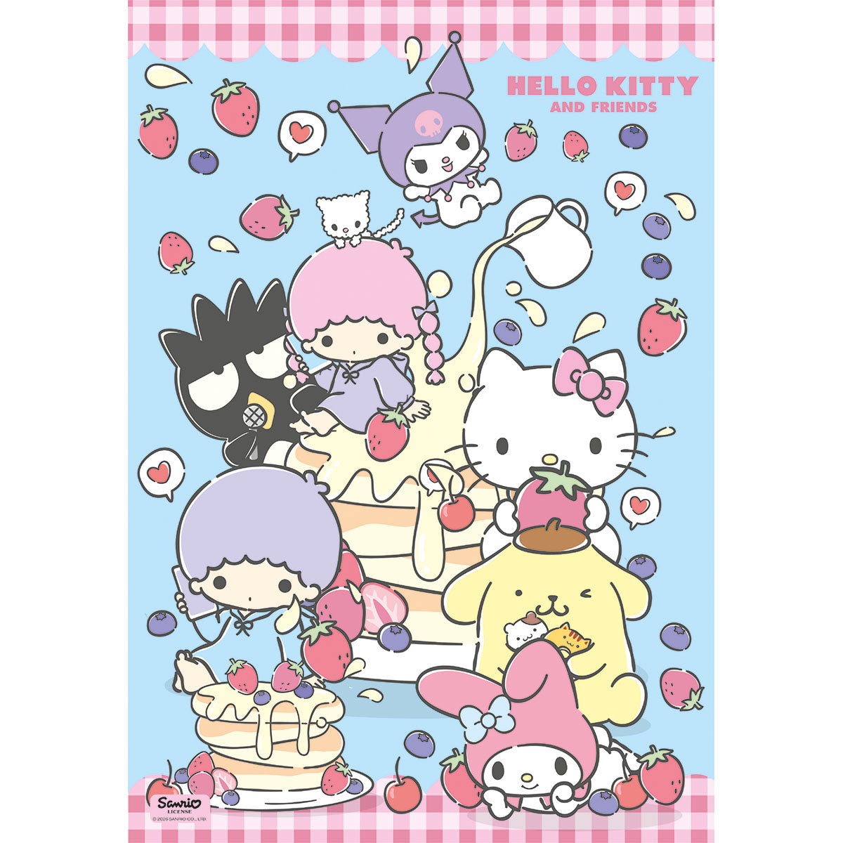 PUZZLE HELLO KITTY 1000 PIÈCES – CLEMENTONI