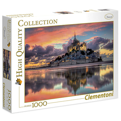 PUZZLE MONT SAINT-MICHEL – 1000 PIÈCES – CLEMENTONI 🔶
