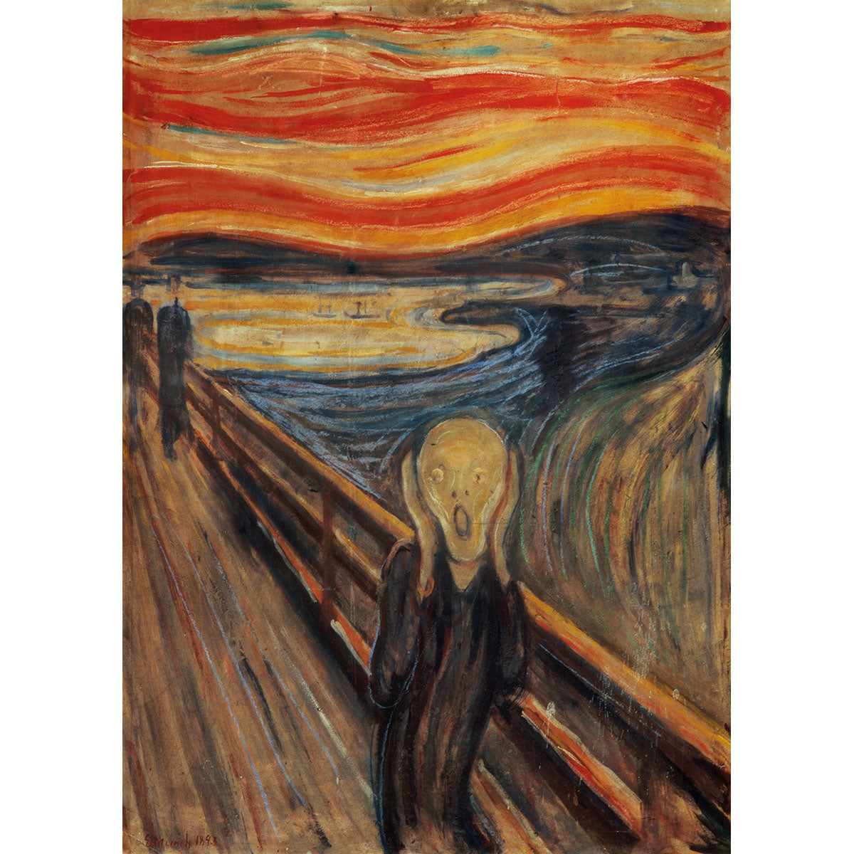 PUZZLE EDVARD MUNCH – 1000 PIÈCES – CLEMENTONI 🔶