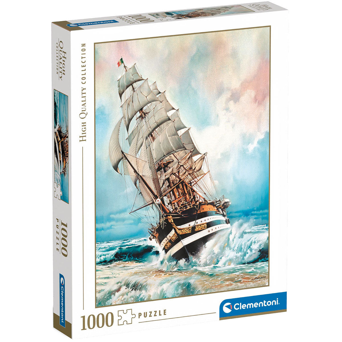 PUZZLE VESPUCCI – 1000 PIÈCES – CLEMENTONI 🔶