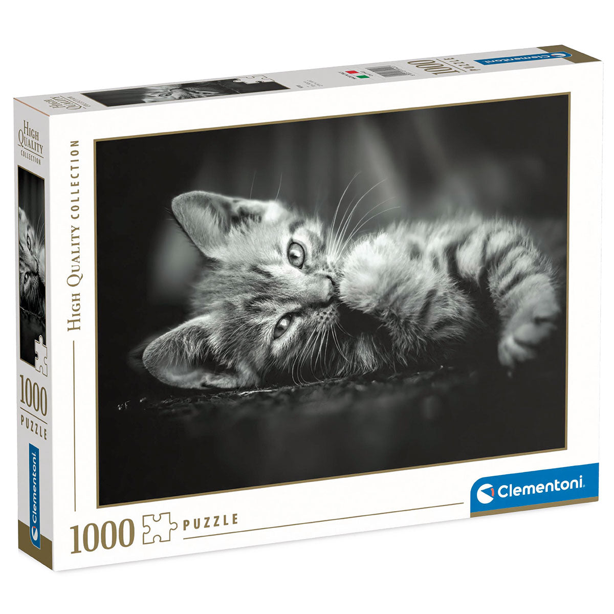 PUZZLE KITTY LE CHAT – 1000 PIÈCES – CLEMENTONI 🔶