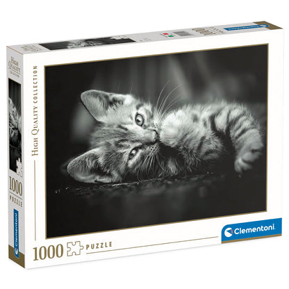 PUZZLE KITTY LE CHAT – 1000 PIÈCES – CLEMENTONI 🔶