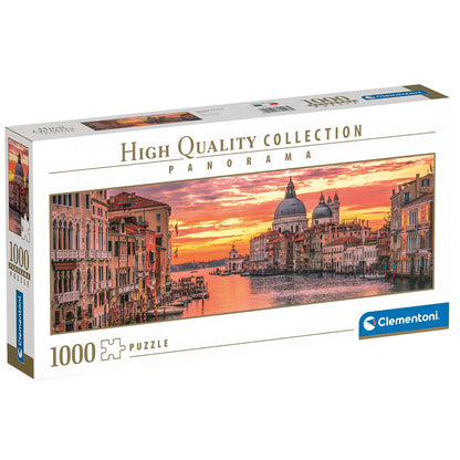 PUZZLE PANORAMIQUE VENISE – 1000 PIÈCES – CLEMENTONI 🔶