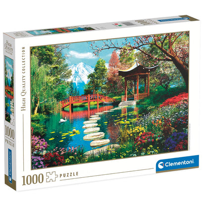 PUZZLE JARDINS DE FUJI – 1000 PIÈCES – CLEMENTONI 🔶