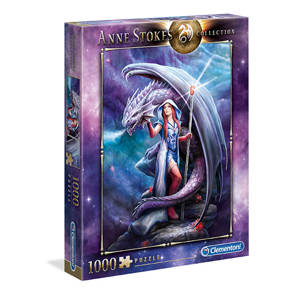 PUZZLE ANNE STOKES – DRAGONS – 1000 PIÈCES – CLEMENTONI 🔶