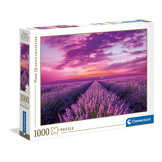 PUZZLE LAVANDE – 1000 PIÈCES – CLEMENTONI 🔶
