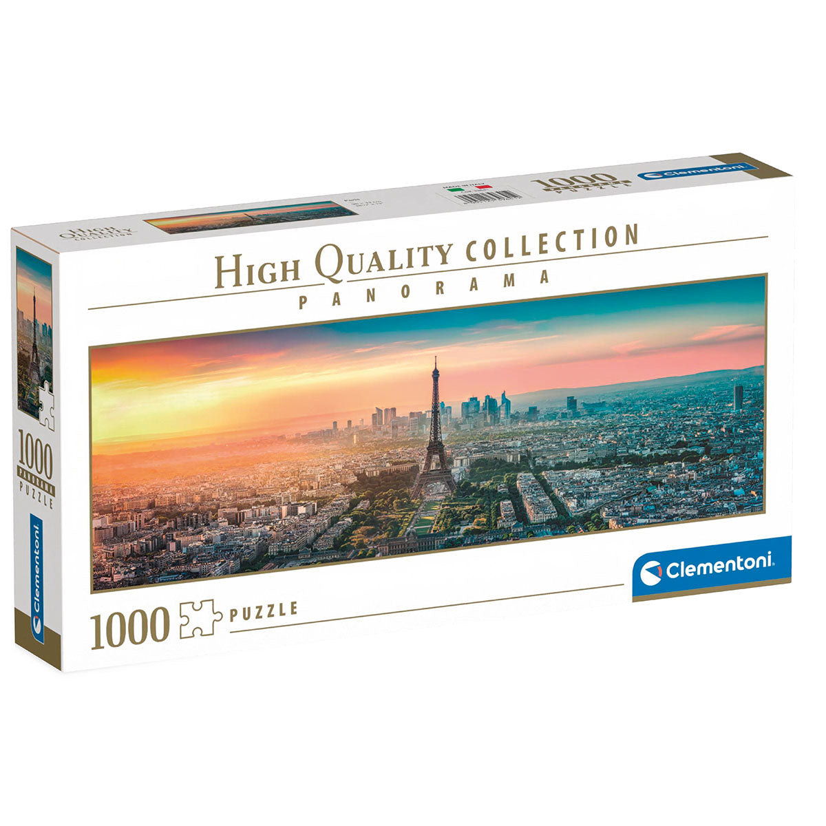 PUZZLE PANORAMA PARIS – 1000 PIÈCES – CLEMENTONI 🔶
