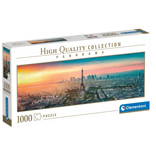 PUZZLE PANORAMA PARIS – 1000 PIÈCES – CLEMENTONI 🔶