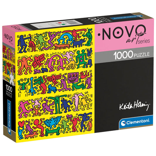 PUZZLE KEITH HARING – 1000 PIÈCES – CLEMENTONI 🔶