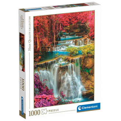 PUZZLE CASCADES THAÏLANDAISES COLORÉES – 1000 PIÈCES – CLEMENTONI 🔶