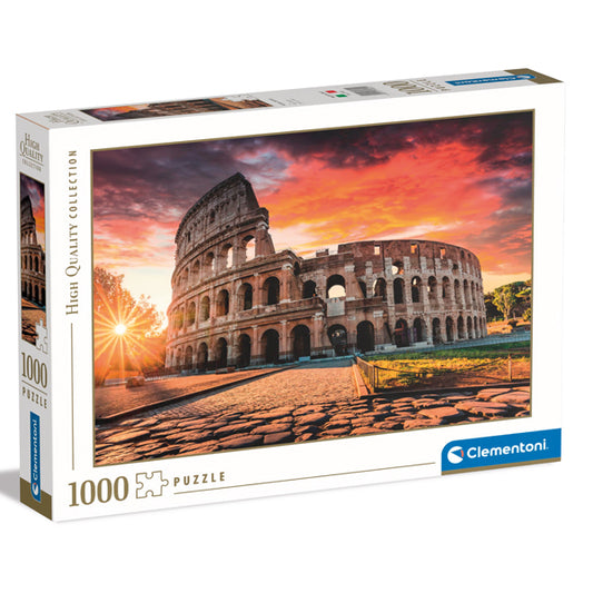 PUZZLE COUCHER DE SOLEIL ROMAIN – 1000 PIÈCES – CLEMENTONI 🔶