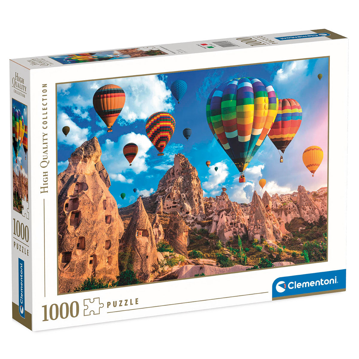 PUZZLE BALLONS EN CAPPADOCE – 1000 PIÈCES – CLEMENTONI 🔶
