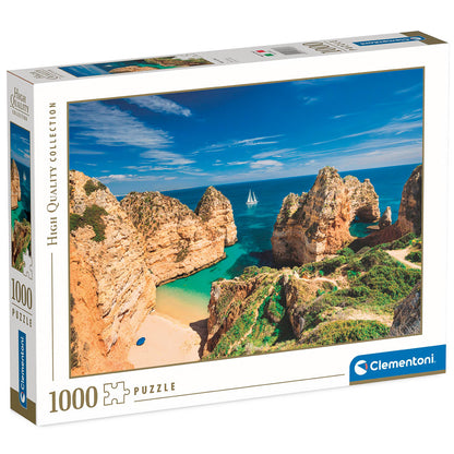 PUZZLE BAIE DE L'ALGARVE – 1000 PIÈCES – CLEMENTONI 🔶