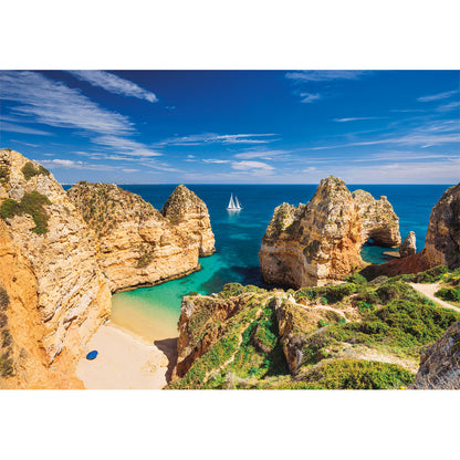 PUZZLE BAIE DE L'ALGARVE – 1000 PIÈCES – CLEMENTONI 🔶